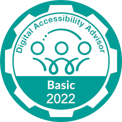 Open Badge for Digital Accessibility Advisor